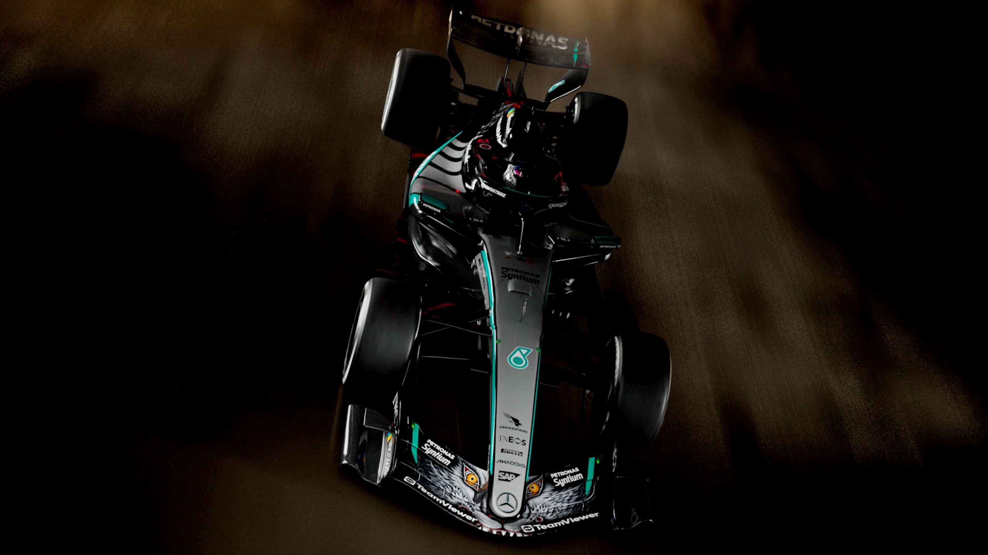 Mercedes «Unleashing the beast» — волк — фото 2