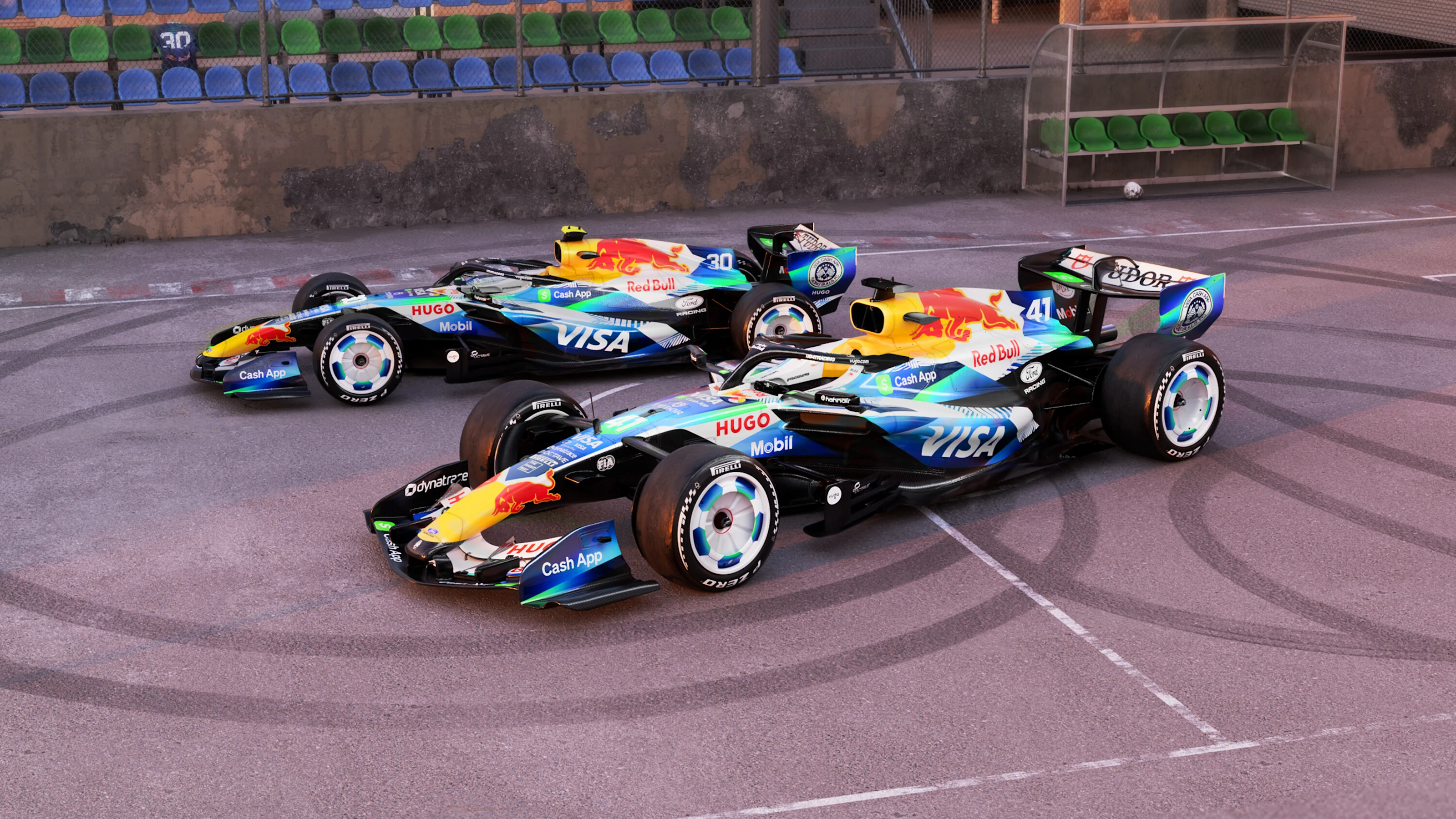 Racing Bulls «VCARB FC» — футбольная ливрея
