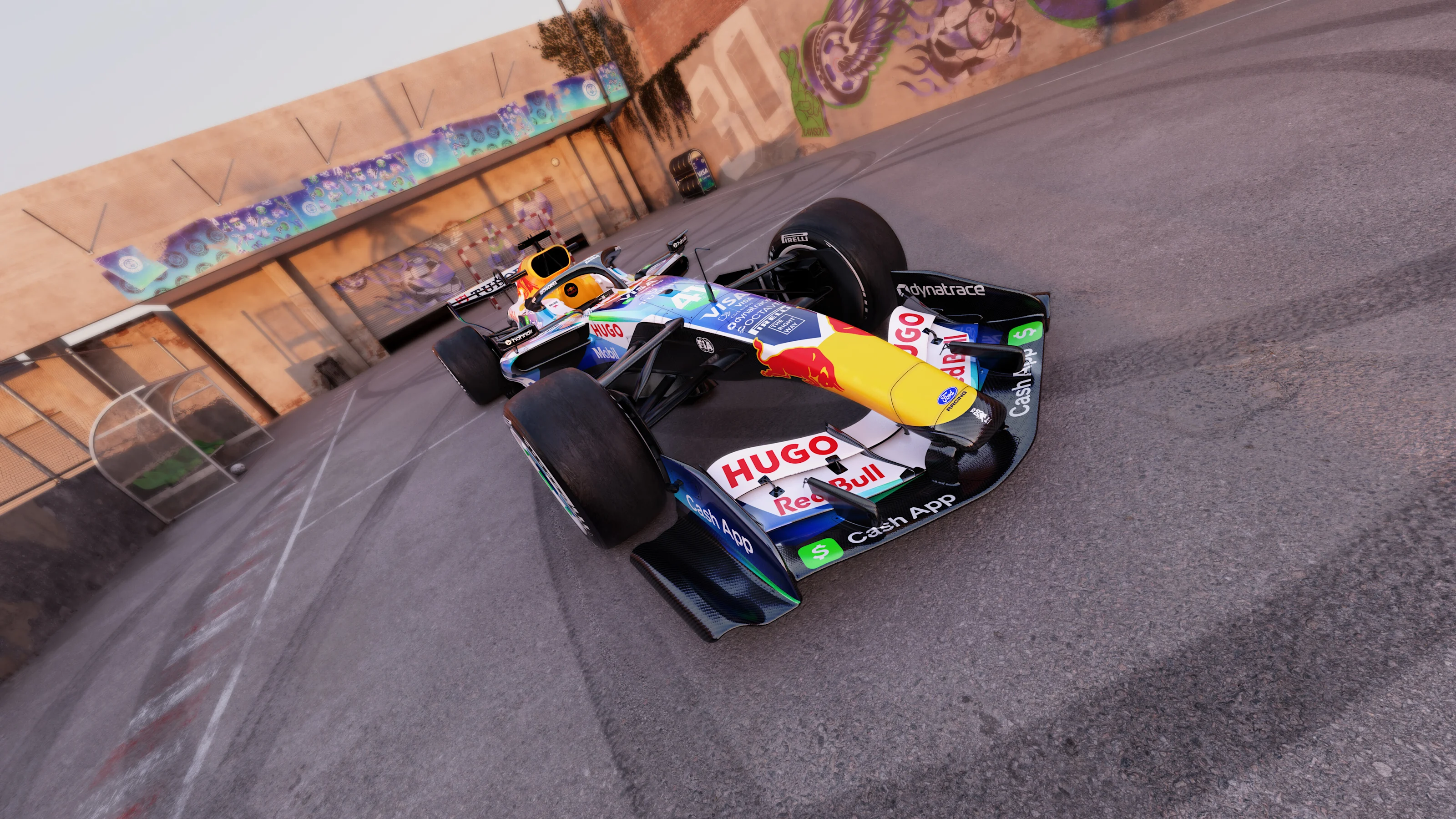 Racing Bulls «VCARB FC» — футбольная ливрея — фото 2