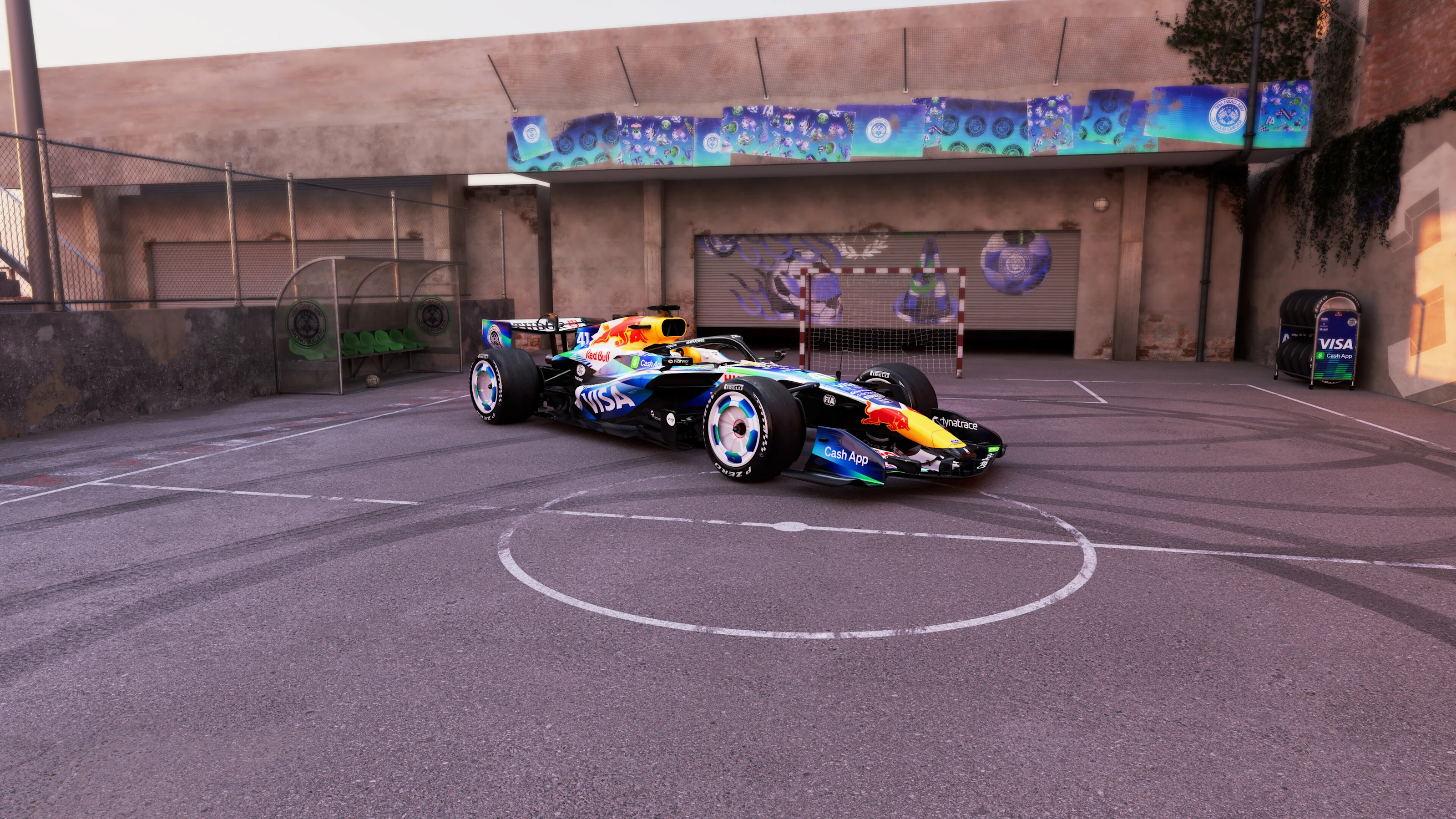 Racing Bulls «VCARB FC» — футбольная ливрея — фото 4