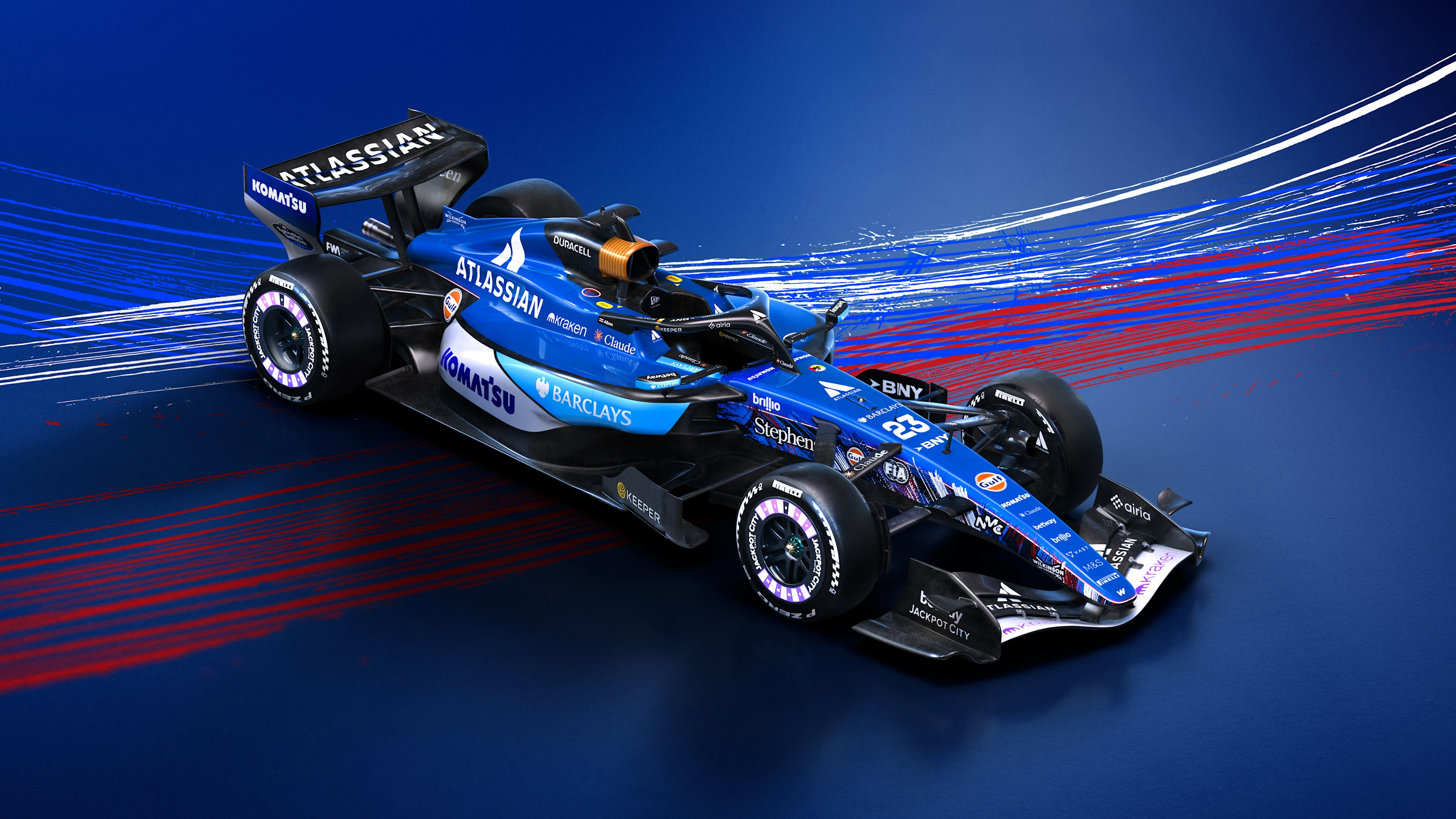 Williams «Union Jack» — Сильверстоун