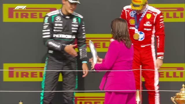 Пьедестал Гран-при Британии: Ferrari и Mercedes