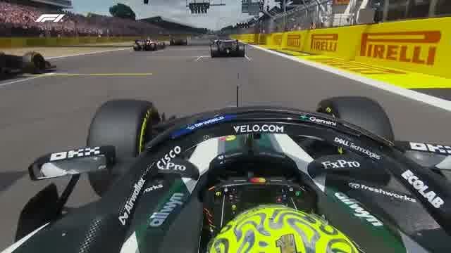 Mercedes на дистанции Гран-при Британии
